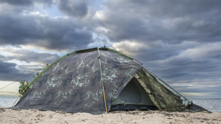 Палатка Talberg Hunter 4 pro, четырехместная, камуфляж