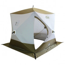 Палатка КУБ 3 (однослойная), 1,8x1,8 м, PU 1000, оливково-белый